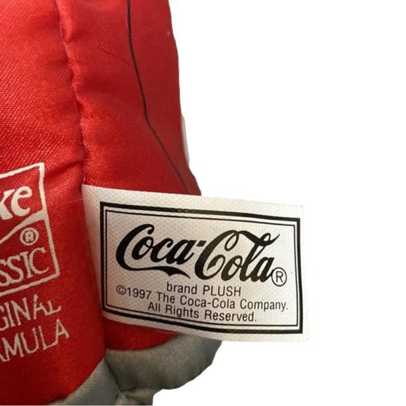 Coca Cola Can in Shades 6" Bean Bag Plush 1997 Style# 0132 (tags attached) - Picture 5 of 9